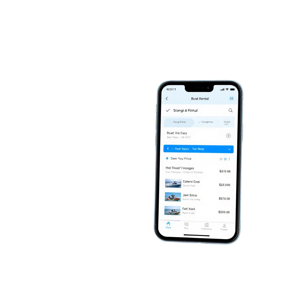 App Maré Alta no smartphone